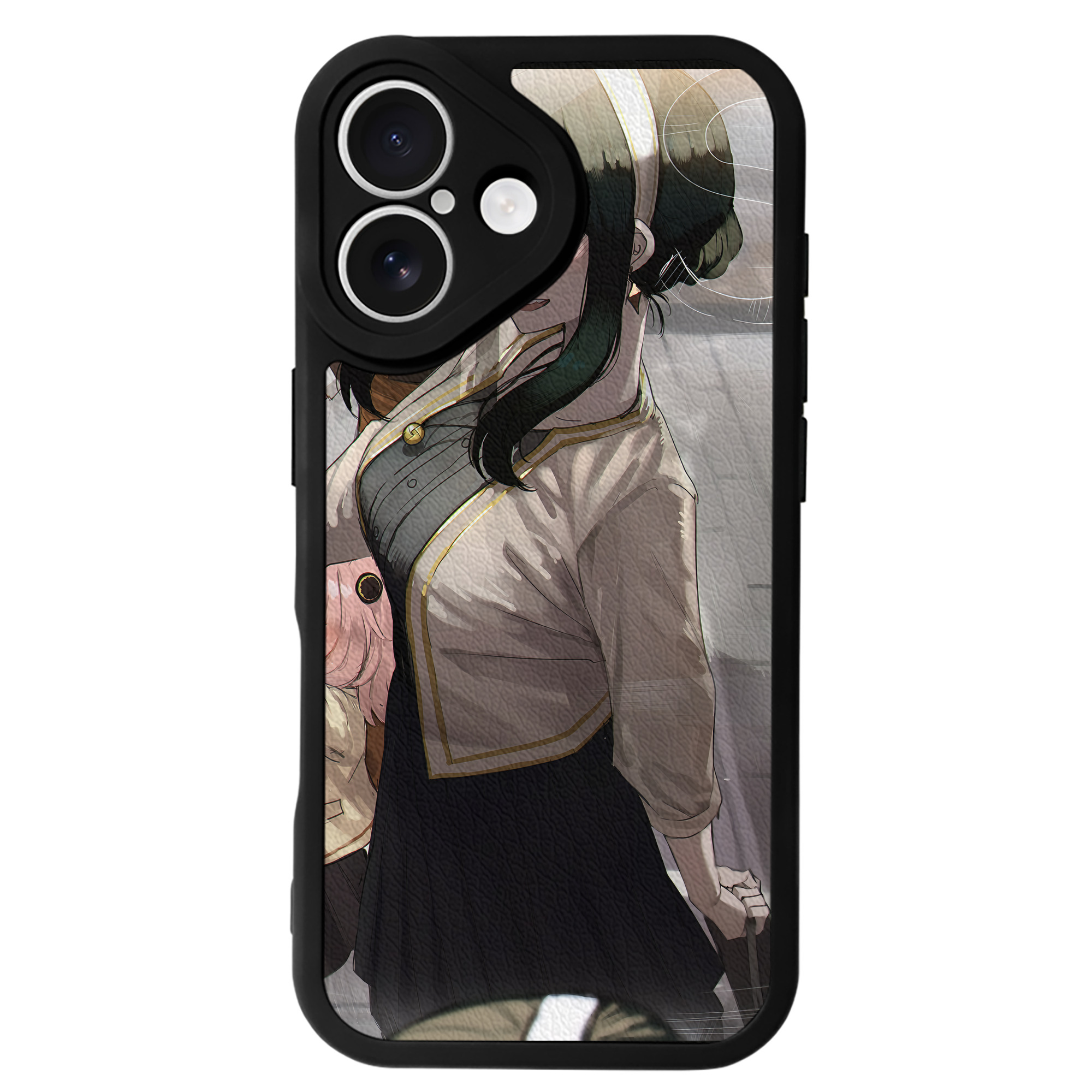 （画像用） SPY×FAMILY间谍家家酒 【iPhone 16シリーズ対応】シリコンスマホケース（レザー調） 材質：シリコン